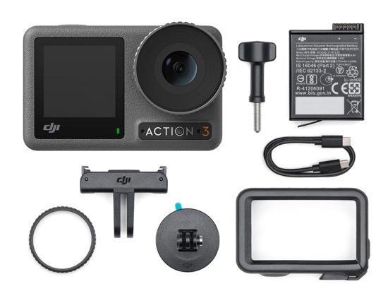 DJI Osmo Action 3／オズモアクション3（自撮り棒、ケース付）よろしくお願いします